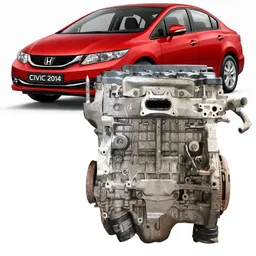 Motor Parcial Civic 1.8 Flex 2012 2013 a 2015 2016 SOLDADO