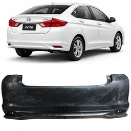 Parachoque Traseiro City 2015 2016 2017 Preto NOVO ORIGINAL