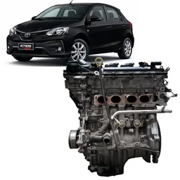 Motor Parcial Etios 1.5 Flex 2017 2018 2019 2020 2021