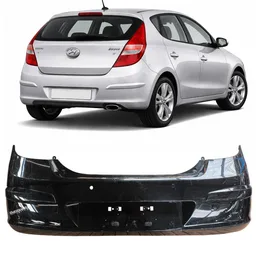 Parachoque Traseiro C/ Sensor I30 2009 a 12 Preto RECUPERADO